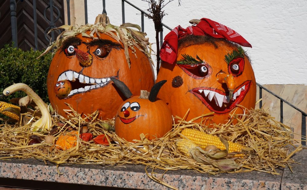 Halloween tök boszorkány