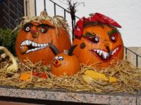 Halloween tök boszorkány